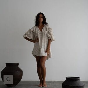 Avy & Co Nalu Dress Black Plaid